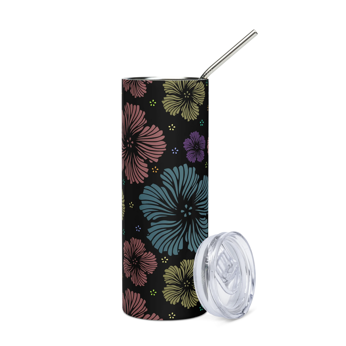 Clean Floral Vibes Tumbler