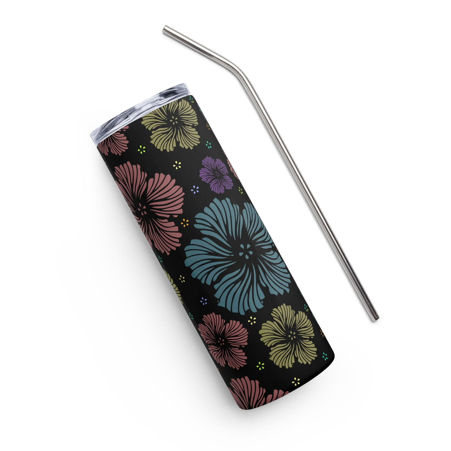 Clean Floral Vibes Tumbler