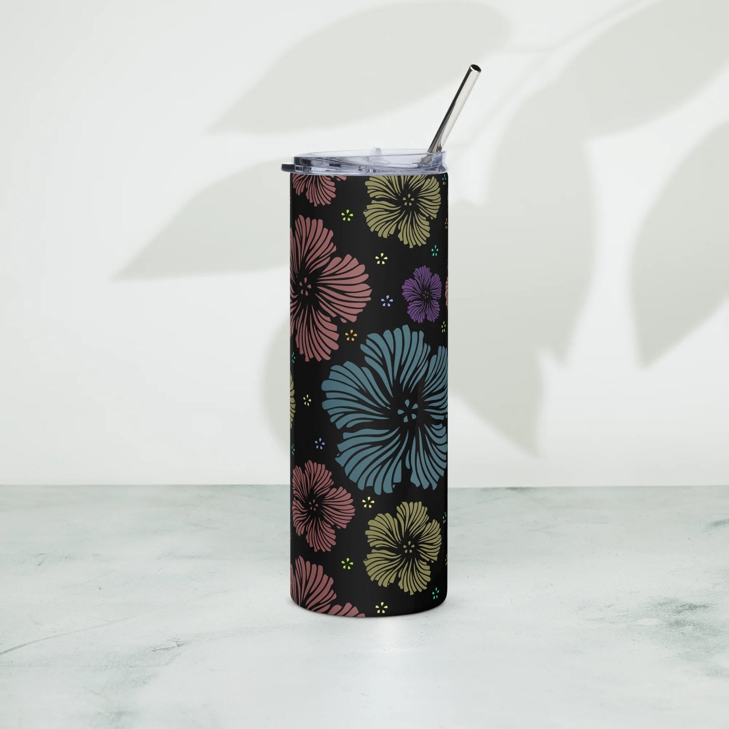 Clean Floral Vibes Tumbler