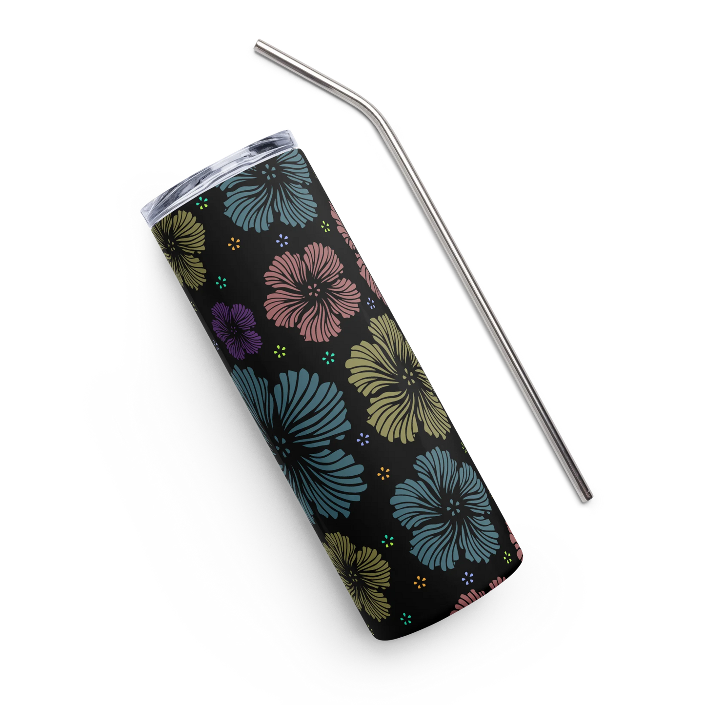 Clean Floral Vibes Tumbler