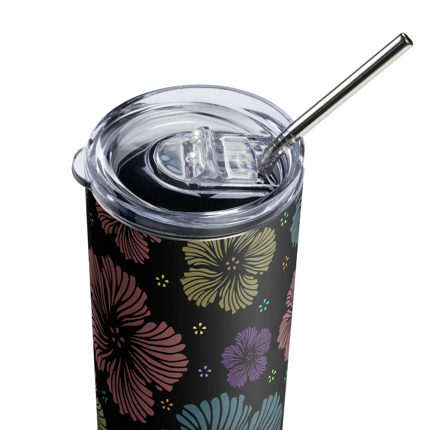 Clean Floral Vibes Tumbler