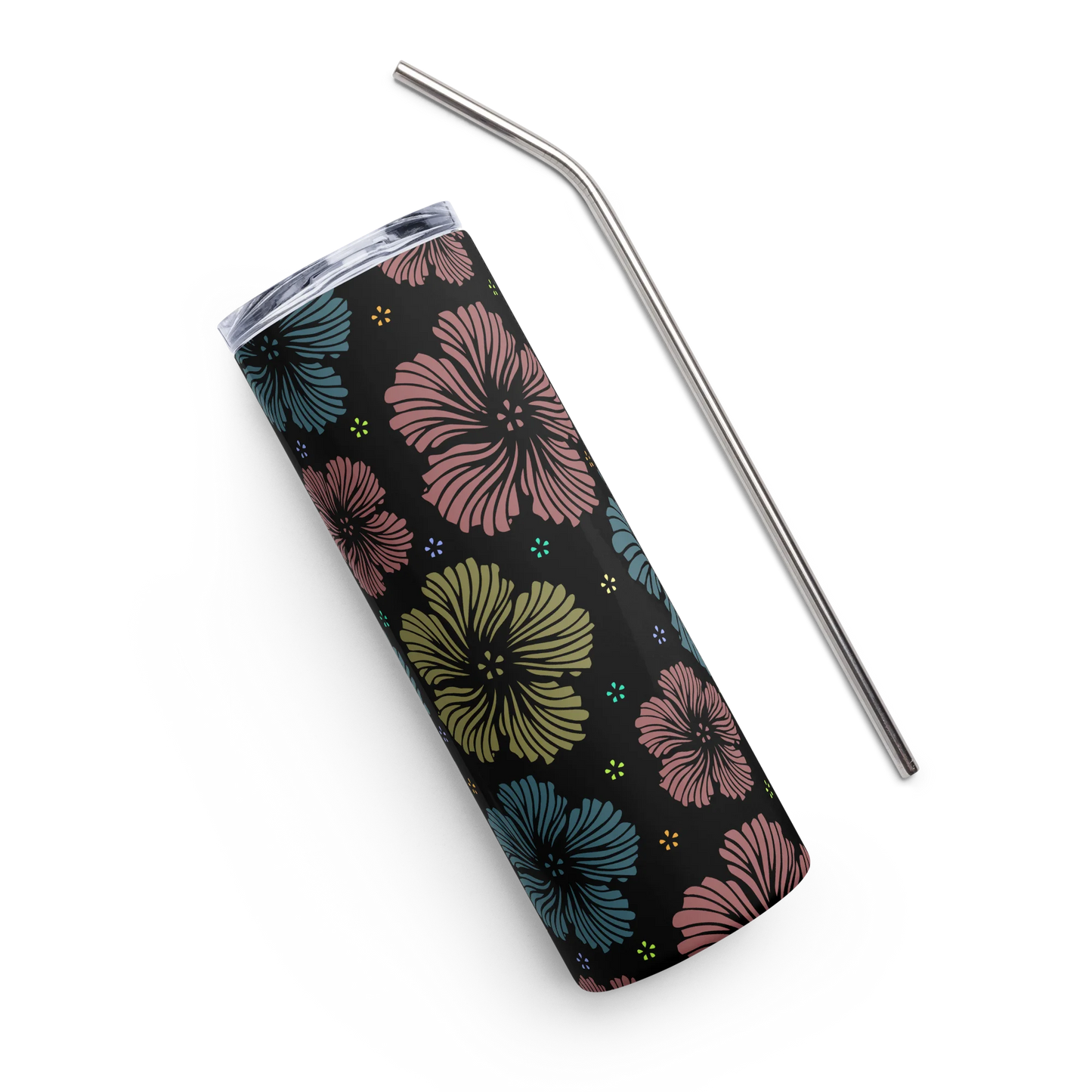 Clean Floral Vibes Tumbler