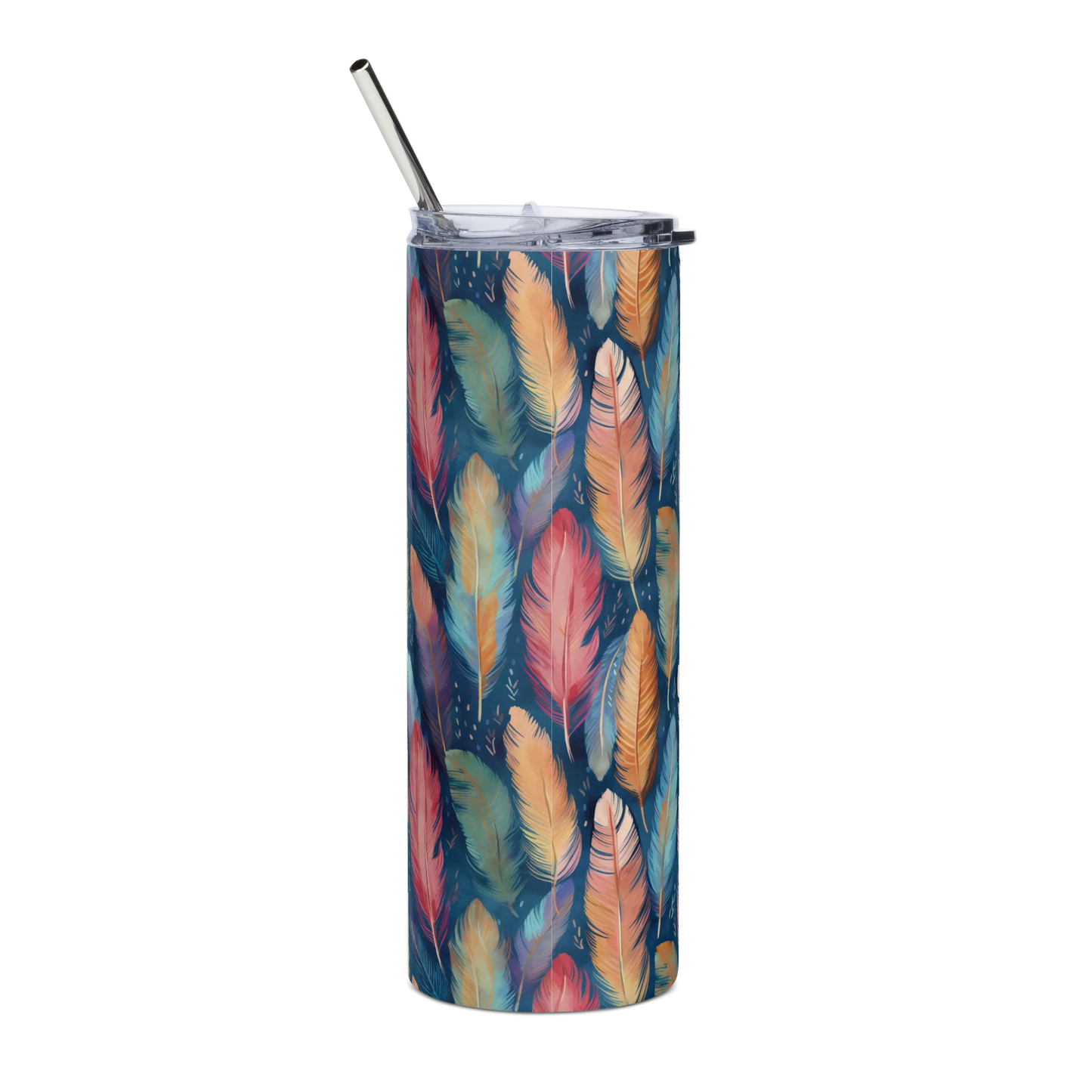 Dance of Wild Birds` Feathers Tumbler