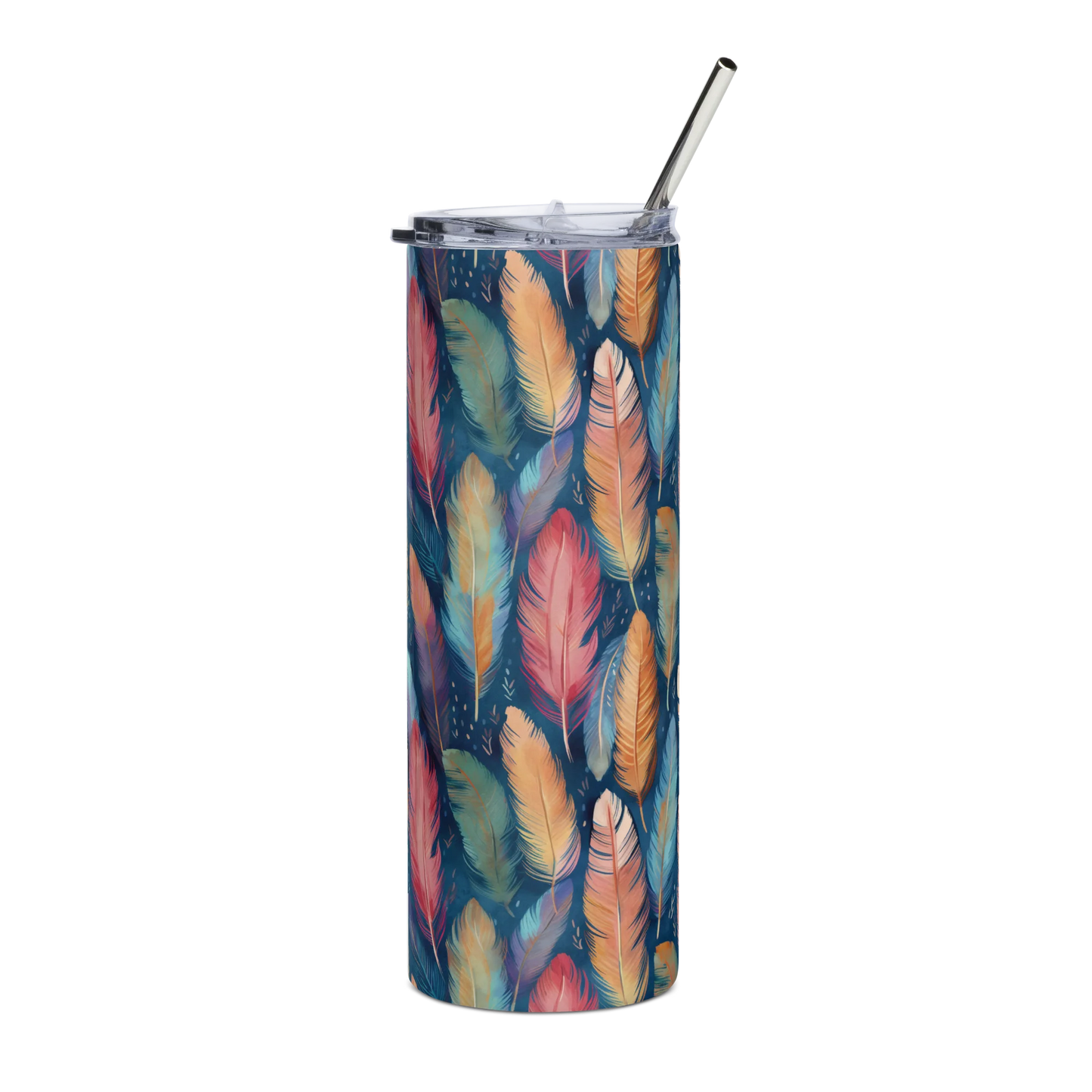 Dance of Wild Birds` Feathers Tumbler