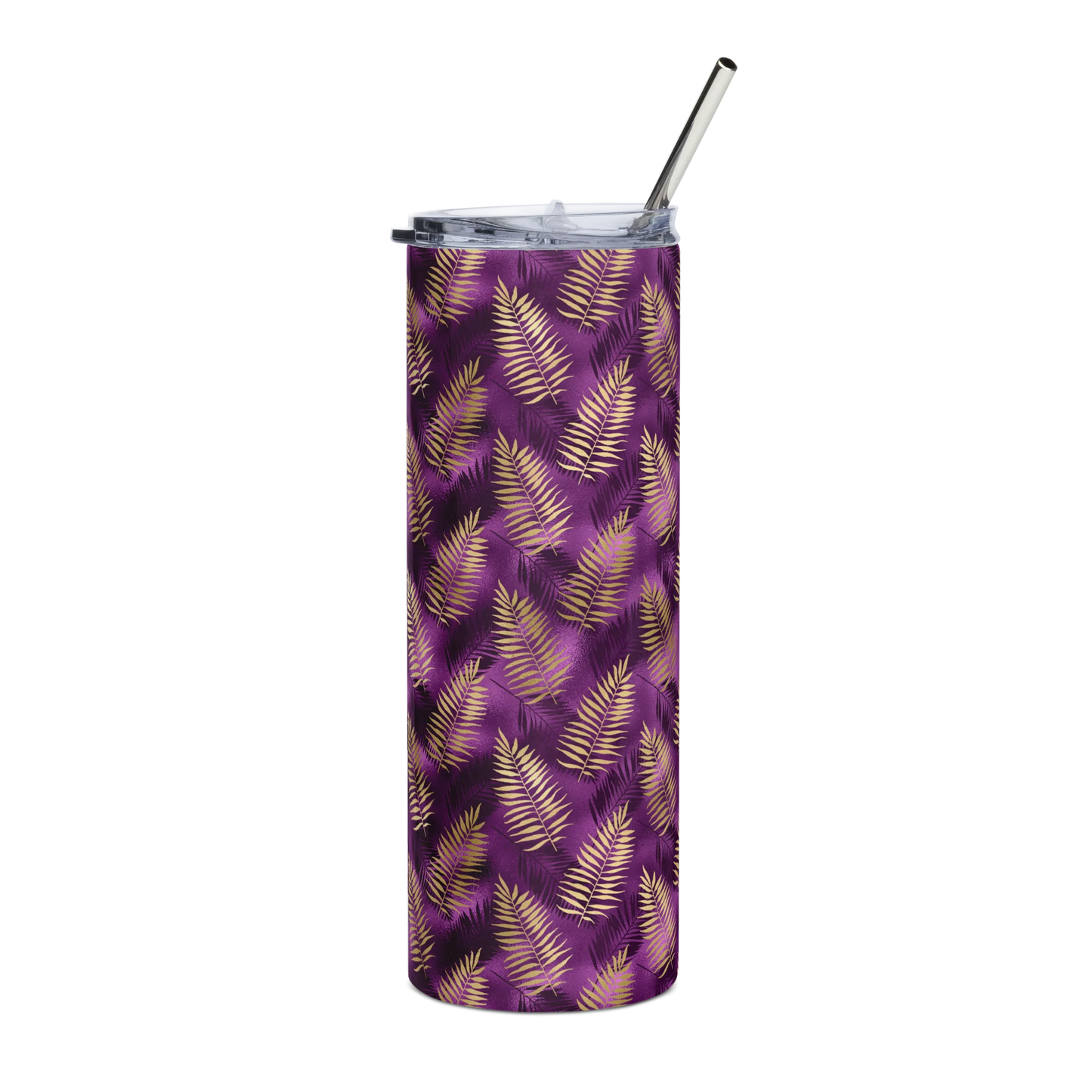 Violet & Gold Tropical Magic Tumbler