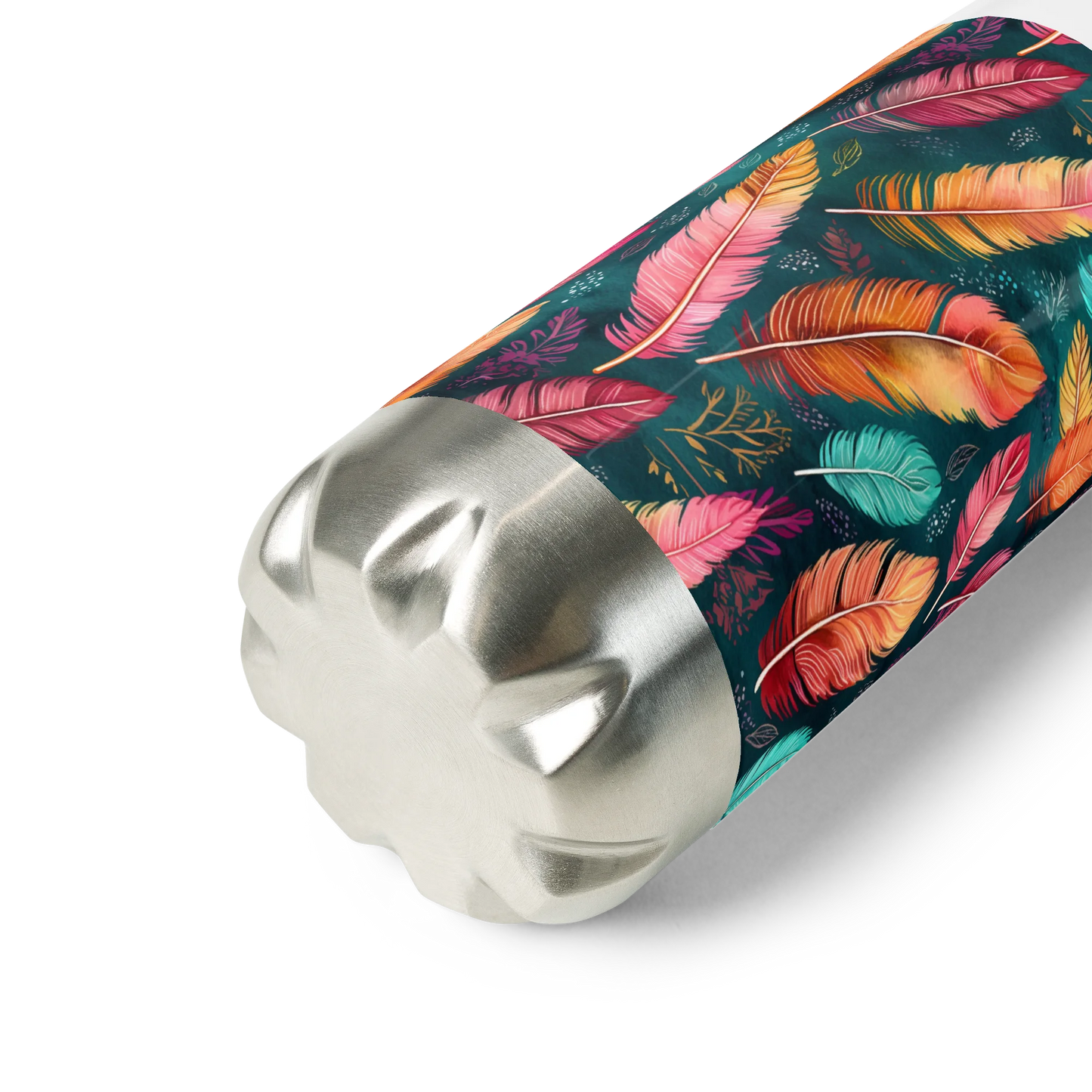 Wonderful Feathers Stainless Steel Water Bottle